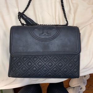 Tory Burch Fleming Matte Convertible Shoulder Bag